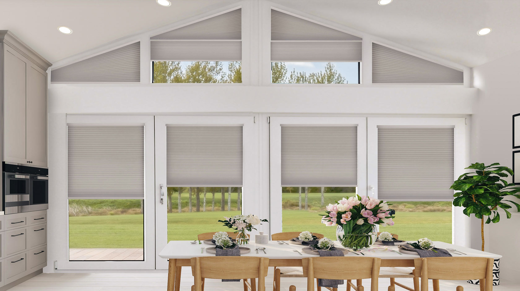 pleated blinds